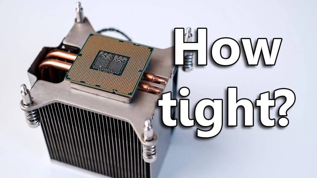 Why Tightening Your CPU Cooler Properly Is Important: